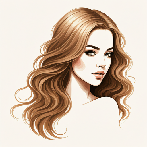 Salon Woman Portrait